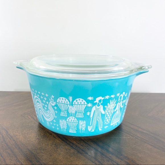 Pyrex Other - ❗️SOLD❗️ Pyrex Amish Butterprint Casserole Dish
